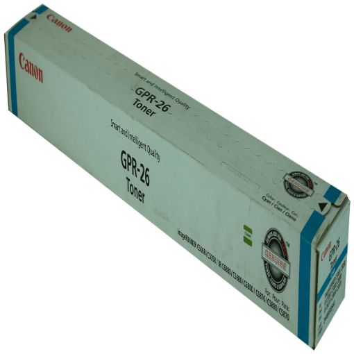 Canon 2448B003AA (GPR-26C) Cyan Toner Printer Cartridge (9500 Yield)