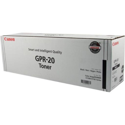 Canon 1069B001AA (GPR-20BK) Black Laser Toner (38000 Yield) 