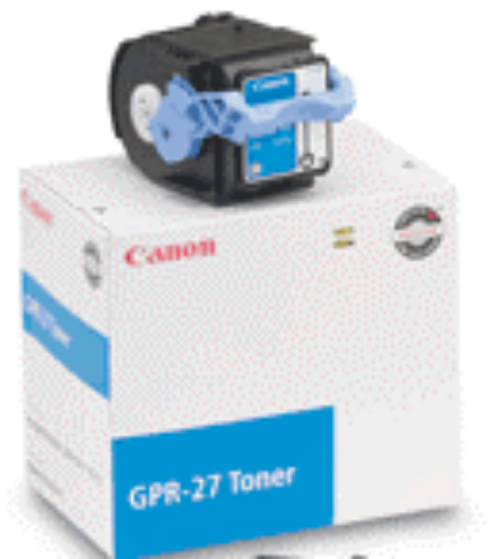  Canon 9644A008AA (GPR-27C) Cyan Toner Printer Cartridge (6000 Yield) 