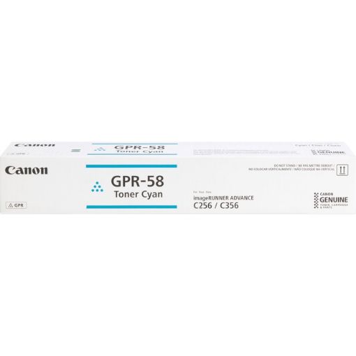  Canon 2183C003AA (GPR-58C) Cyan Toner Cartridge (18000 Yield)
