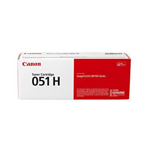 Canon 2169C001 (Canon 051H) High Yield Black Toner Cartridge (4000 Yield) 