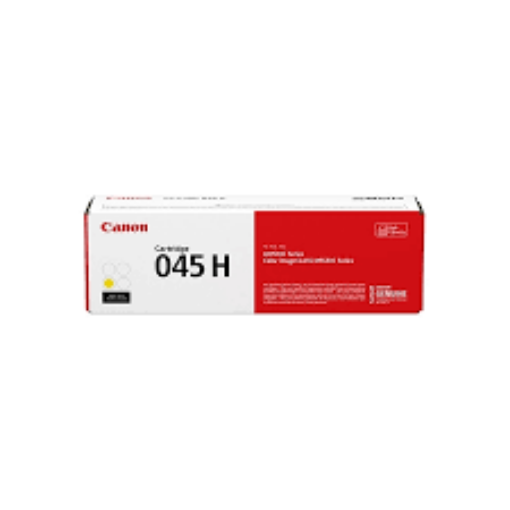 Canon 1243C001AA (Canon 045HY) High Yield Yellow Toner Cartridge (2200 Yield) 