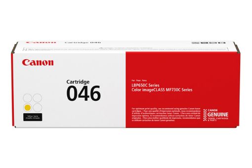 Canon 1247C001AA (Canon 046Y, CRG-046Y) High Yield Yellow Toner Cartridge (5000 Yield)
