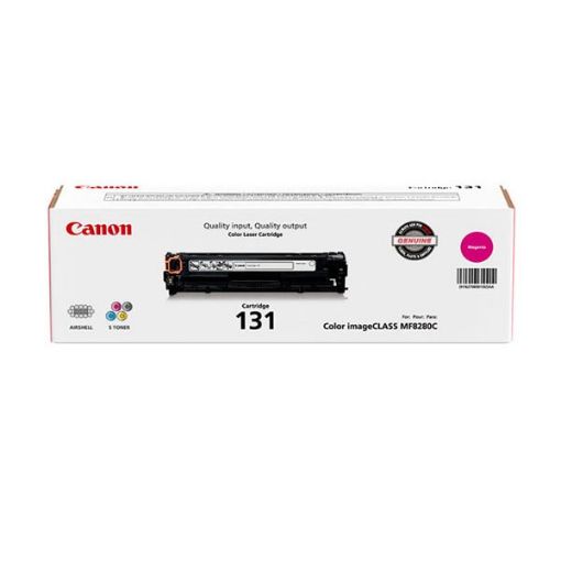 Canon 6270B001AA (Canon 131M, CRG-131M) Magenta Toner Cartridge (1500 Yield) 