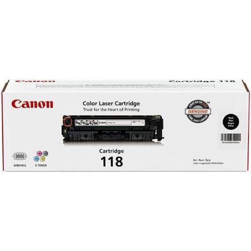 Canon 2662B001AA (Canon 118K) Black Toner Cartridge (3400 Yield)