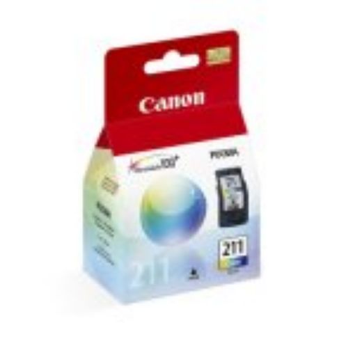 Canon 2976B001 (CL-211) Color Ink Cartridge (244 Yield) 