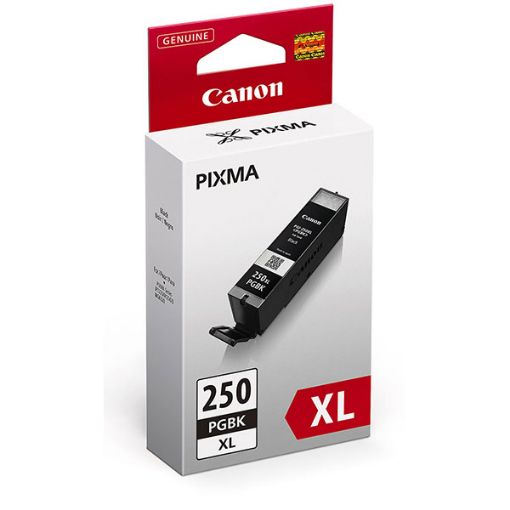 Canon 6432B001 (PGI-250XL) High Yield Black Inkjet Cartridge (500 Yield) 