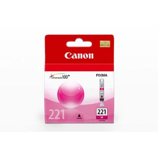 Canon 2948B001 (CLI-221M) Magenta Inkjet Cartridge (420 Yield)