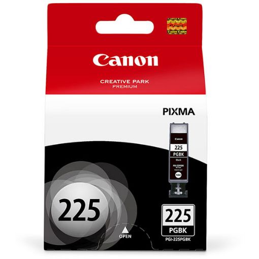 Canon 4530B001 (PGI-225Bk) Black Inkjet Cartridge (340 Yield) 