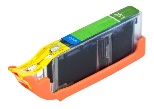Remanufactured 6514B001 (CLI-251C) High Yield Cyan Inkjet Cartridge (400 Yield) 