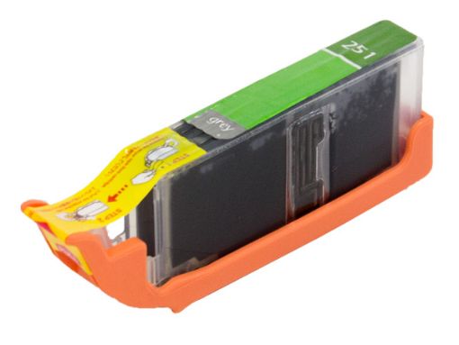 Remanufactured 6452B001 (CLI-251XLGY) High Yield Gray Inkjet Cartridge (400 Yield)
