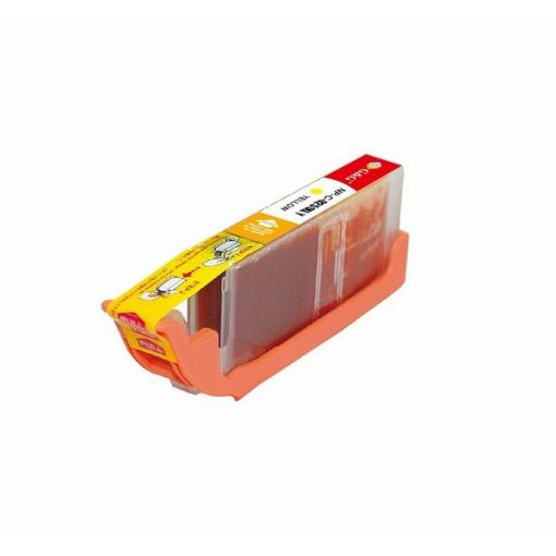 Remanufactured 6451B001 (CLI-251XLY) Yellow Inkjet Cartridge (685 Yield), No Box 