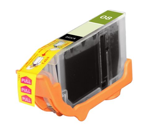 Compatible 0620B002 (CLI-8BK, Canon 8) Black Inkjet Cartridge 