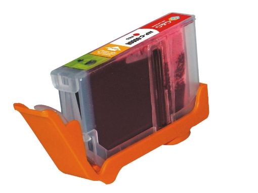 Compatible 0626B002 (CLI-8R, Canon 8) Red Inkjet Cartridge