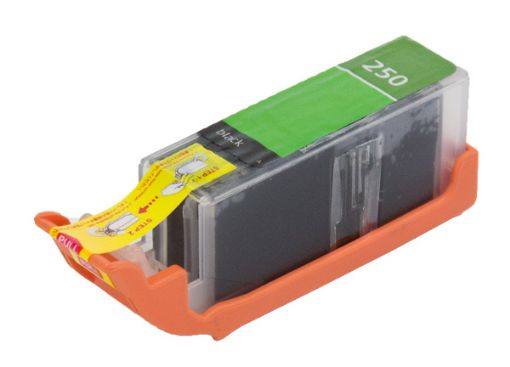 Compatible 6497B001 (PGI-250BK) High Yield Black Inkjet Cartridge (500 Yield)