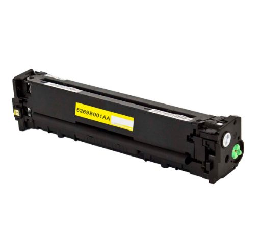 Remanufactured 6269B001AA (Canon 131Y, CRG-131Y) Yellow Toner Cartridge (1500 Yield)