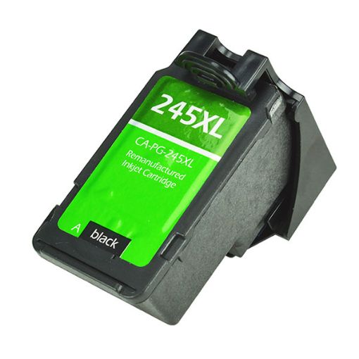 Remanufactured 8278B001 (PG-245XL) High Yield Black Inkjet Cartridge (300 Yield) 