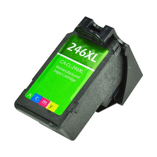  Remanufactured 8280B001AA (CL-246XL) High Yield Black Inkjet Cartridge (300 Yield) 