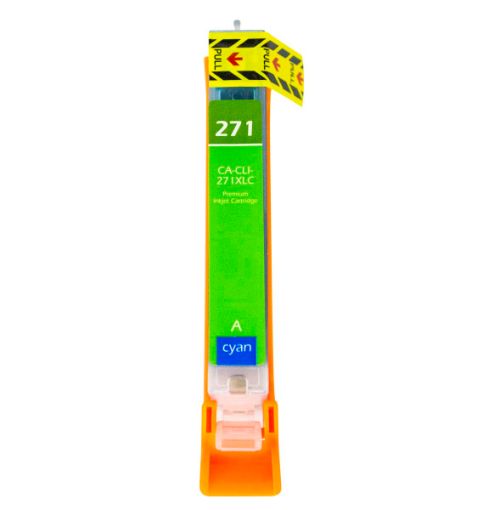  Compatible 0337C001AA (CLI-271XLC) High Yield Cyan Ink Cartridge (300 Yield) 