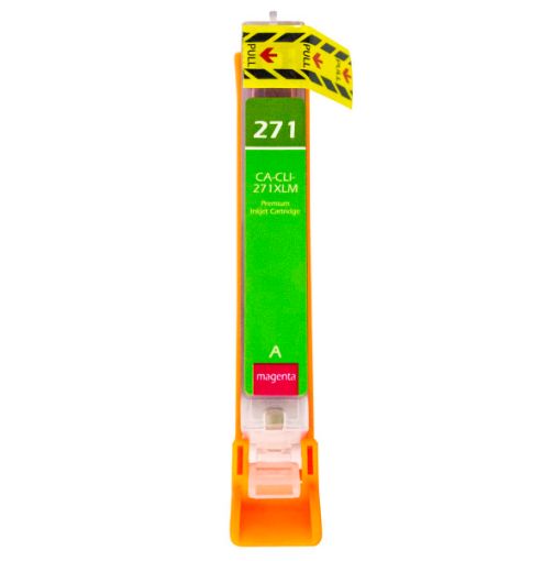 Compatible 0338C001AA (CLI-271XLM) High Yield Magenta Ink Cartridge (300 Yield) 