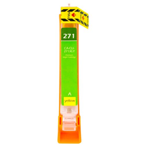  Compatible 0339C001AA (CLI-271XLY) High Yield Yellow Ink Cartridge (300 Yield) 
