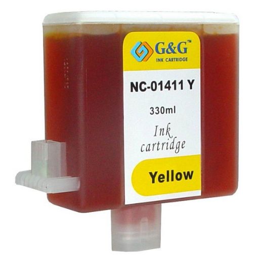 Remanufactured 7577A001 (BCI-1411Y) Yellow Inkjet Cartridge 