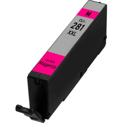 Remanufactured 1981C001 (CLI-281XXLM) Super High Yield Magenta Ink Tank (760 Yield), No Box 