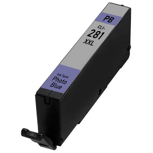 Remanufactured 1984C001 (CLI-281XXLPB) Extra High Yield Photo Blue Ink Tank (11700 ml)