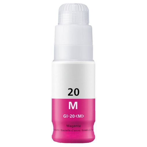 Compatible 3395C001 (GI-20M) Magenta Dye Ink Bottle (7700 Yield)