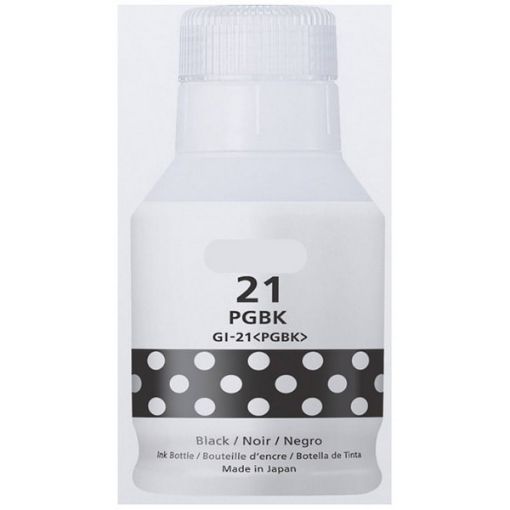 Compatible 4526C001 (GI-21Bk) Black Ink Bottle (140 ml) 