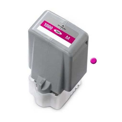 Remanufactured PFI-1000M (0548C002) Magenta Pigment Ink Cartridge (80 ml) 