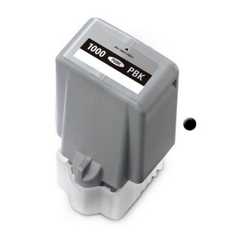Remanufactured PFI-1000PBK (0546C002) Photo Black Pigment Ink Cartridge (80 ml)