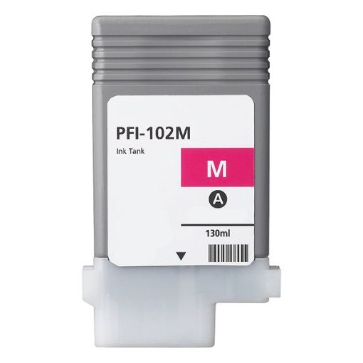  Remanufactured 0897B001 (PFI-102M) Magenta Inkjet Cartridge (130 Yield)