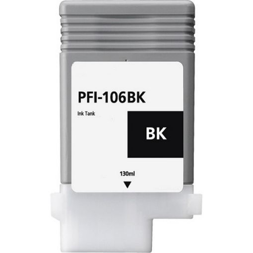 Remanufactured 6621B001AA (PFI-106BK) Black Inkjet Cartridge (130 ml) 