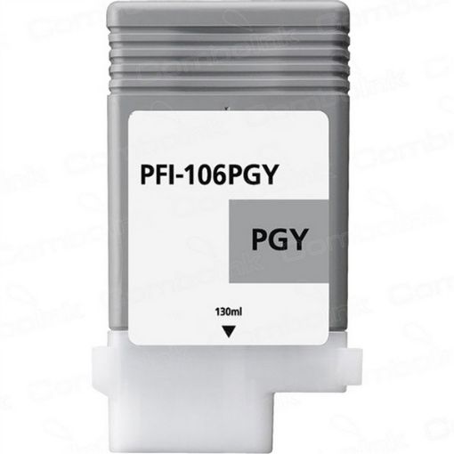 Remanufactured 6631B001AA (PFI-106PGY) Photo Gray Inkjet Cartridge (130 ml) 