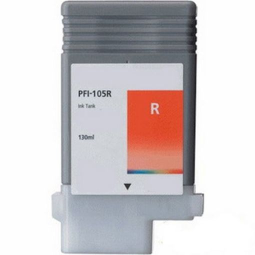 Remanufactured 6627B001AA (PFI-106R) Red Inkjet Cartridge (130 ml) 