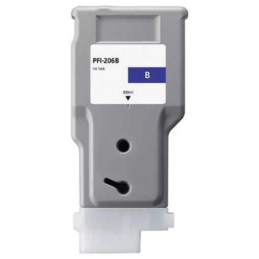 Remanufactured 5311B001 (PFI-206Blue) Blue Ink Cartridge (300 ml) 