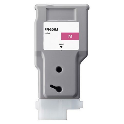 Remanufactured 5305B001 (PFI-206M) Magenta Ink Cartridge (300 ml) 