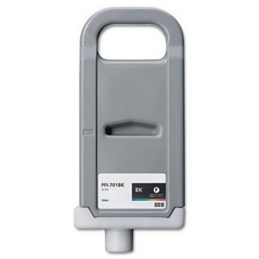Remanufactured 0900B001 (PFI-701Bk) Black Inkjet Cartridge (700 ml) 