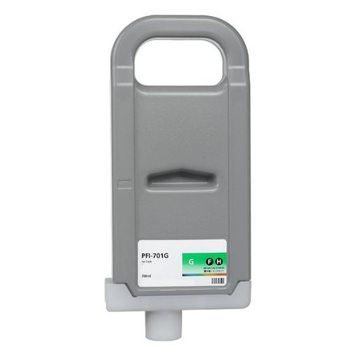 Remanufactured 0907B001 (PFI-701G) Green Inkjet Cartridge (700 ml) 