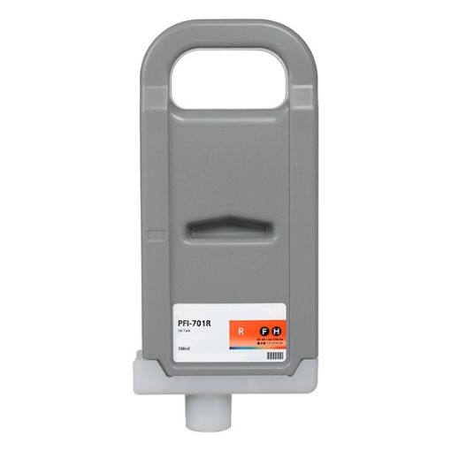  Remanufactured 0906B001 (PFI-701R) Red Inkjet Cartridge (700 ml)