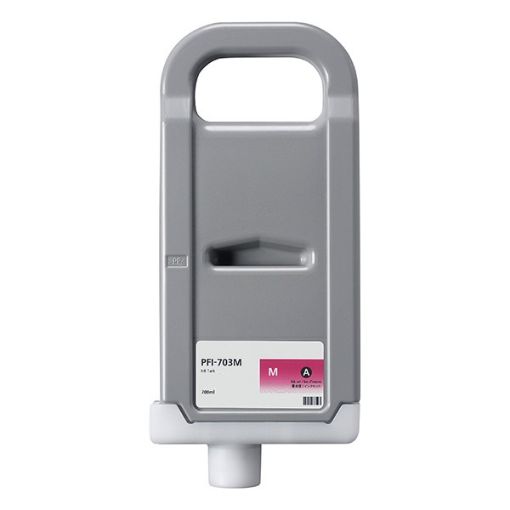 Remanufactured 2965B001AA (PFI-703M) Magenta Inkjet Cartridge