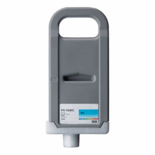 Remanufactured 3865B001AA (PFI-704PC) Cyan Inkjet Cartridge