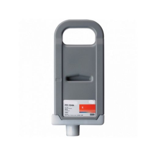 Remanufactured 3867B001AA (PFI-704Red) Red Inkjet Cartridge 