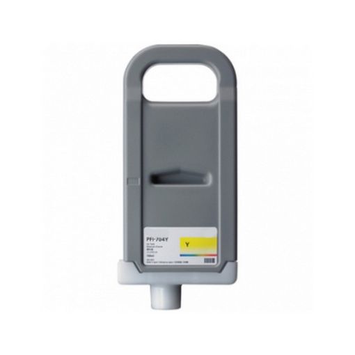 Remanufactured 3864B001AA (PFI-704Y) Yellow Inkjet Cartridge