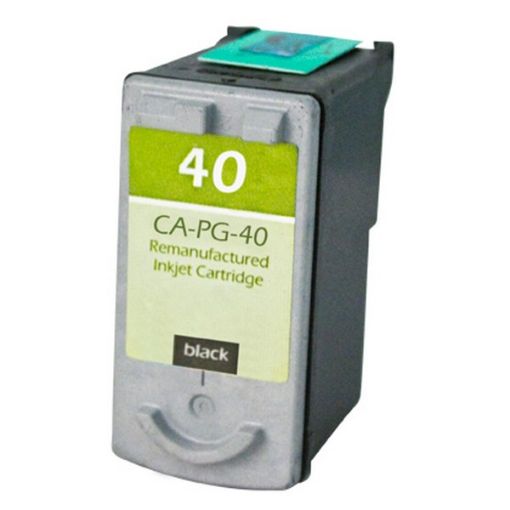 Remanufactured 0615B002 (PG-40) Black Inkjet Cartridge