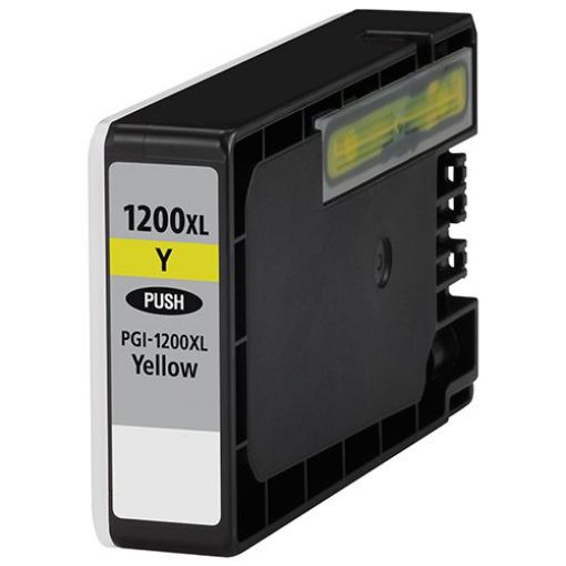 Compatible 9198B001 (PGI-1200XLY) High Yield Yellow Inkjet Cartridge (900 Yield) 