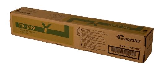 Copystar 1T02K0ACS0 (TK-899Y) Yellow Toner Cartridge (6000 Yield)