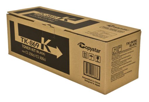 Copystar 1T02JZ0CS0 (TK-869K) Black Toner Cartridges (2/CN) (20000 Yield) 