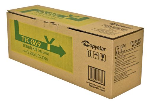 Copystar 1T02JZACS0 (TK-869Y) Yellow Toner Cartridges (2/CN) (12000 Yield) 